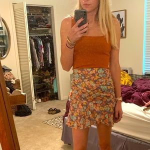 Veronica Beard Lyndsay ruched mini skirt 0